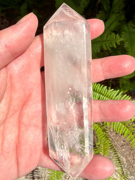 Double-Terminated Clear Quartz Wand - Morganna’s Treasures