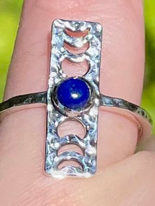 Lapis Lazuli Phases of the Moon Ring Size 7 - Morganna’s Treasures