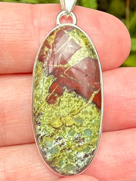 Beautiful Dragon Bloodstone Pendant - Morganna’s Treasures