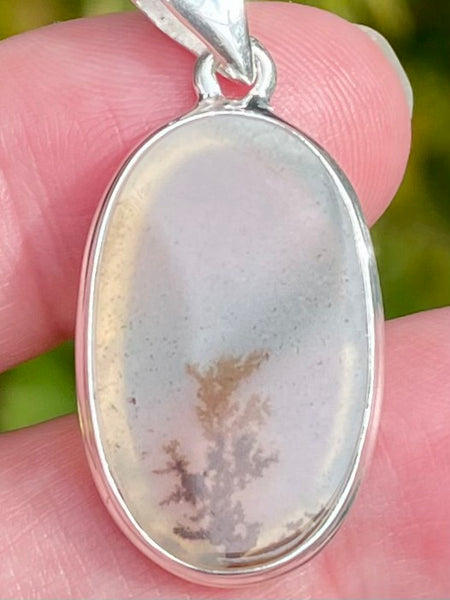 Scenic Dendritic Agate (Shazar Stone) Pendant - Morganna’s Treasures 