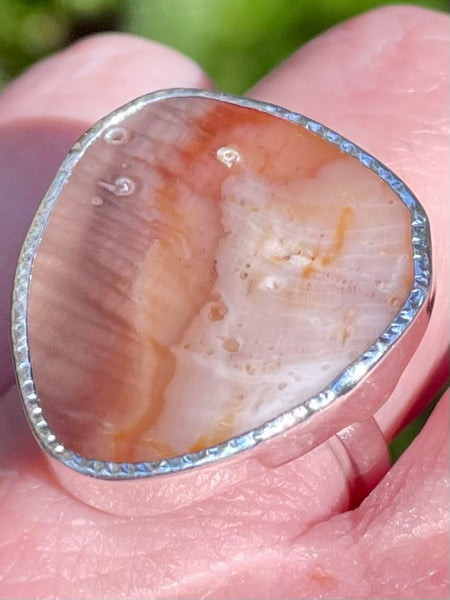 Large Biggs Jasper Ring Size 9 - Morganna’s Treasures