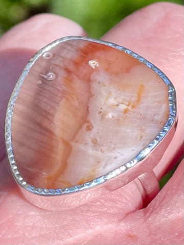 Large Biggs Jasper Ring Size 9 - Morganna’s Treasures