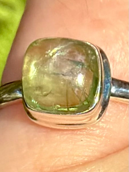 Green Kyanite Ring Size 7 - Morganna’s Treasures
