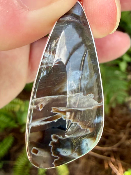 Turkish Tube Agate Pendant