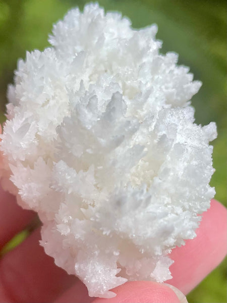 Fluorescent White Aragonite - Morganna’s Treasures 