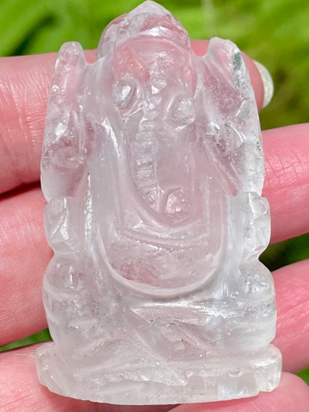 Clear Quartz Ganesha - Morganna’s Treasures