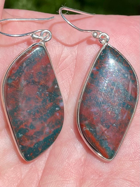 Bloodstone Earrings - Morganna’s Treasures 