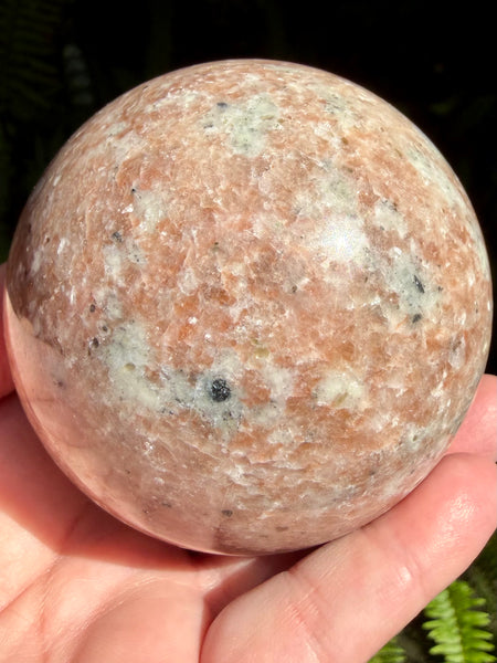 Peach Blossom Jasper Sphere