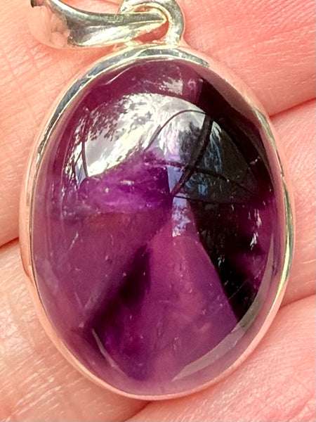 Star (Trapiche) Amethyst Pendant - Morganna’s Treasures