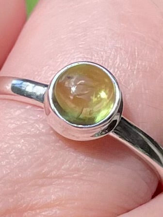 Green Tourmaline Ring Size 9 - Morganna’s Treasures 