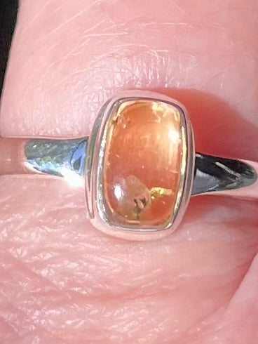 Imperial Topaz Ring Size 7.5