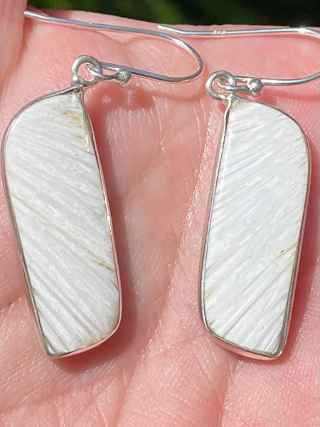 Scolecite Earrings - Morganna’s Treasures 