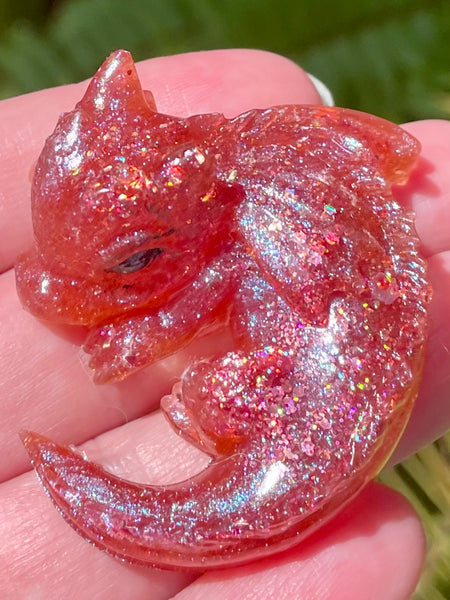 “Desiree” Resin Dragon - Morganna’s Treasures 