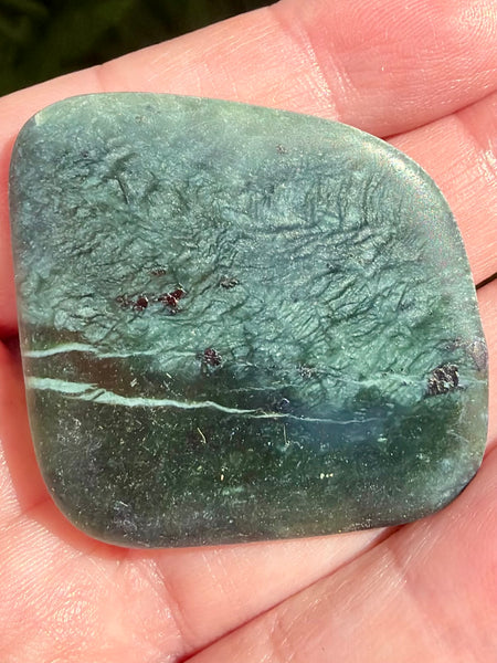 Serpentine Palm Stone - Morganna’s Treasures