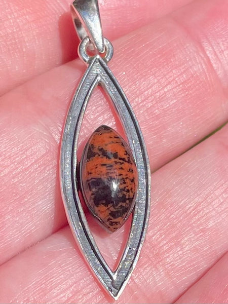 Mahogany Obsidian Pendant - Morganna’s Treasures 