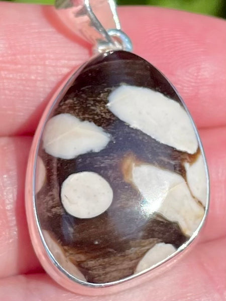 Peanut Wood Jasper Pendant - Morganna’s Treasures 