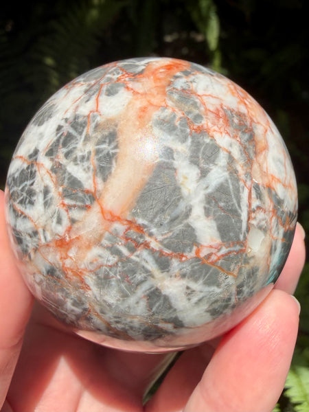 Spider Web Jasper Sphere