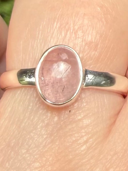 Rose Quartz Ring Size 8 - Morganna’s Treasures