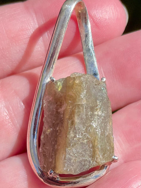 Rough Labradorite Pendant - Morganna’s Treasures