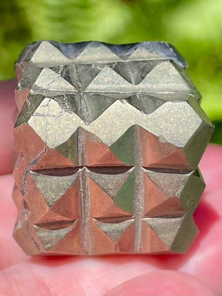 Pyrite Lemurian Power Cube - Morganna’s Treasures 