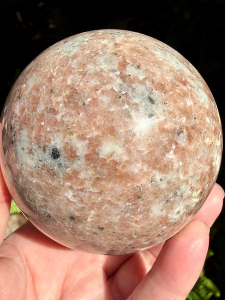 Peach Blossom Jasper Sphere
