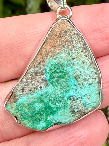 Rough Atacamite Pendant - Morganna’s Treasures