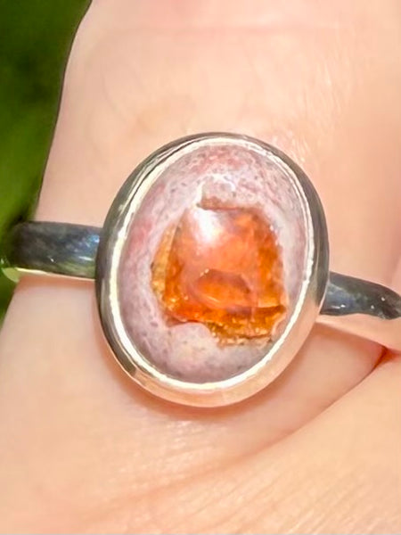 Mexican Cantera Opal Ring Size 8