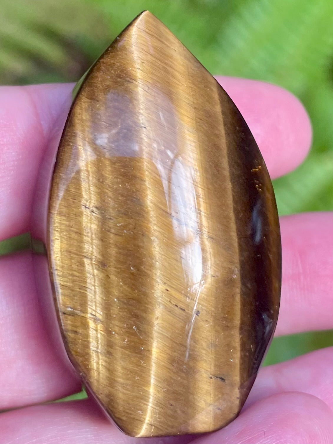 Small Tigers Eye Flame - Morganna’s Treasures 