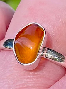 Baltic Amber Ring Size 8