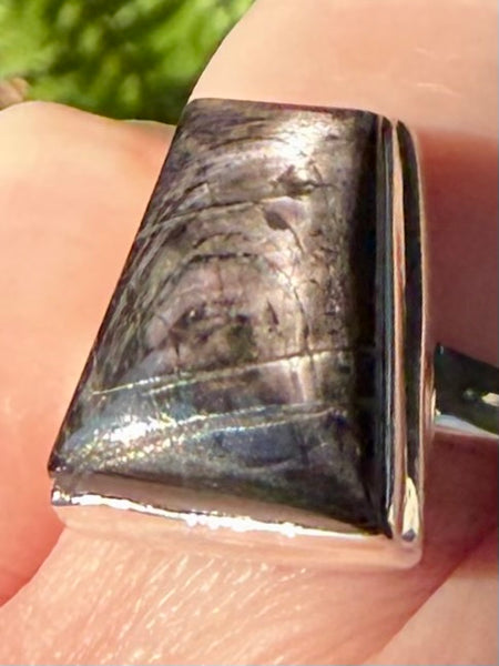 Beautiful Hypersthene Ring Size 8 - Morganna’s Treasures