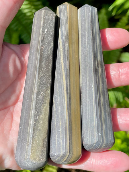 Tiger Skin Jasper Crystal Massage Wand - Morganna’s Treasures