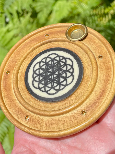 Flower of Life Incense Burner - Morganna’s Treasures