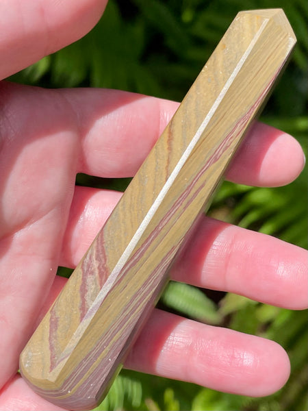 Tiger Skin Jasper Crystal Massage Wand - Morganna’s Treasures