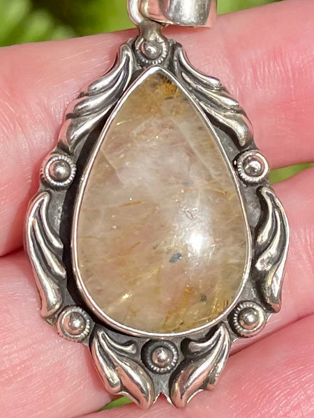 Rutilated Quartz Pendant - Morganna’s Treasures 