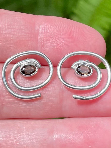 Smoky Quartz Earrings - Morganna’s Treasures