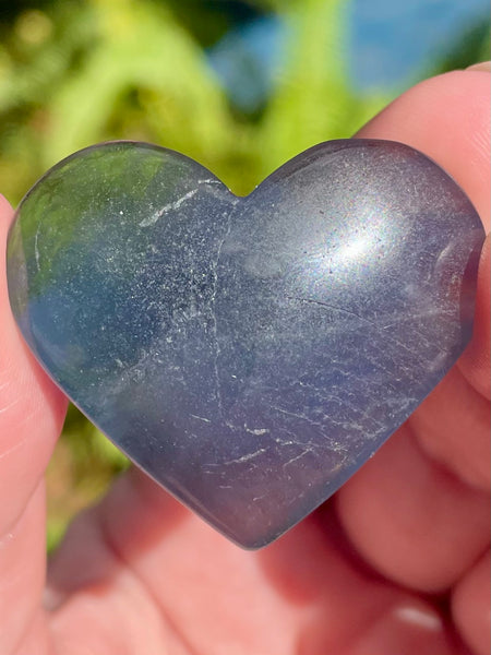 Teal Fluorite Heart - Morganna’s Treasures 