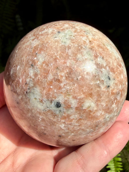 Peach Blossom Jasper Sphere