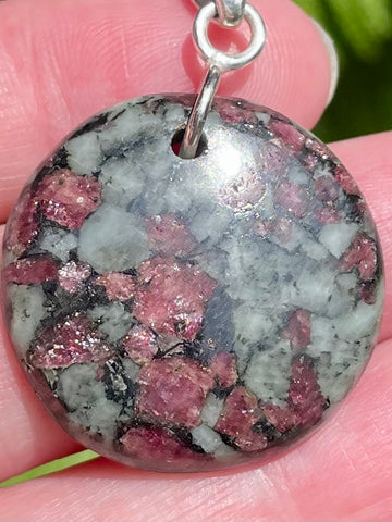 Russian Eudialyte Pendant