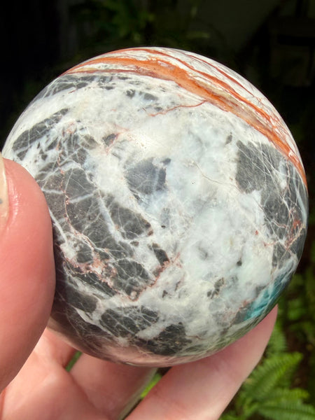 Spider Web Jasper Sphere