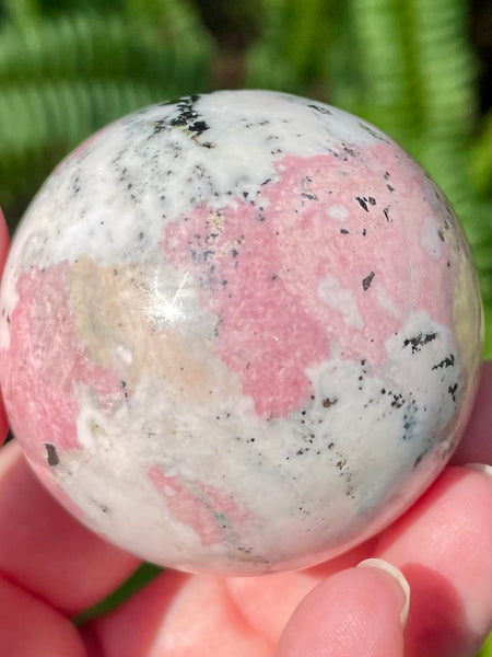 Rhodochrosite Sphere - Morganna’s Treasures