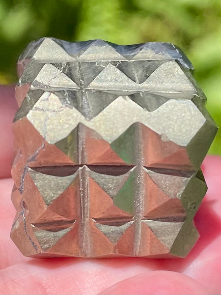 Pyrite Lemurian Power Cube - Morganna’s Treasures 