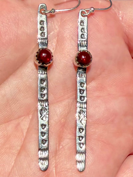 Beautiful Garnet Earrings