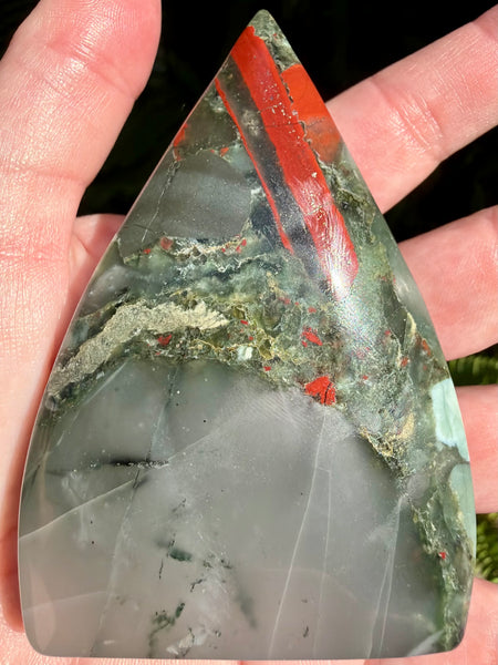 Gorgeous African Bloodstone Flame