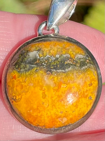 Bumblebee Jasper Pendant - Morganna’s Treasures