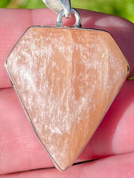 Orange Selenite Pendant - Morganna’s Treasures