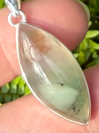 Aqua Chrysoprase Pendant - Morganna’s Treasures