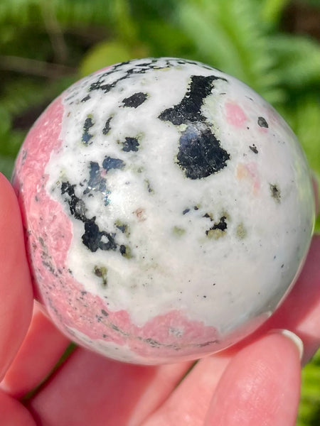 Rhodochrosite Sphere - Morganna’s Treasures