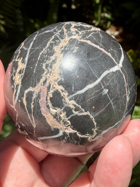 Spider Web Jasper Sphere