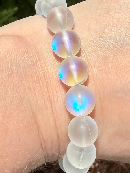 Iridescent Crystal Bracelet - Light - Morganna’s Treasures