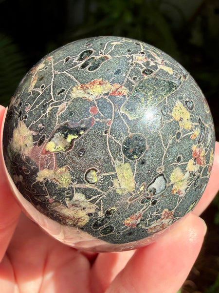 Brecciated Jasper Sphere
